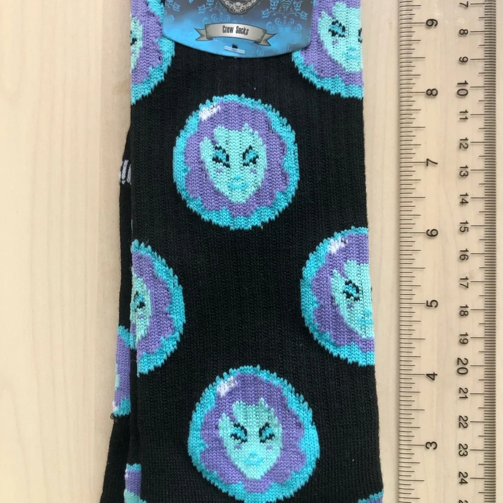 Disneyland Resort 50th The Haunted Mansion Madame Leota Crew Socks